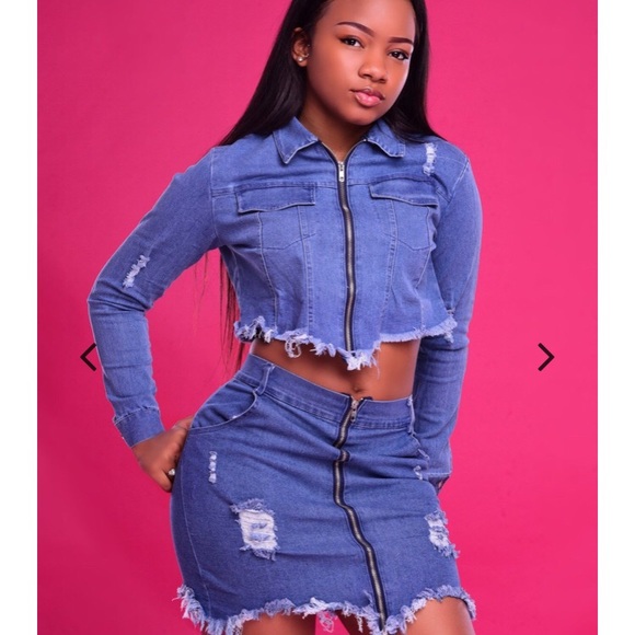 Alexis Denim Set - Picture 1 of 5